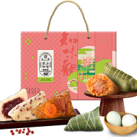 知味观家乡知味礼盒粽子礼盒1620克(粽子12只 咸鸭蛋4只)