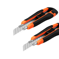 美工刀大号黑刃刀架全金属墙纸介刀壁纸裁纸18mm刀片工业用 介刀