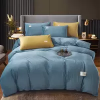 红豆家纺(HOdoHome) 红豆家纺X红豆绒件套 红豆绒四件套 200*230cm HDJ-2205理想蓝