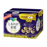 花王 乐而雅F透气棉柔纤巧超特长夜用40cm 7片/包(单位:包)