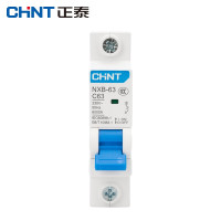 正泰(CHNT)NXB-63-1P-C63 家用空气 开关 过载空气开关