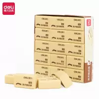 得力(deli)橡皮擦7535 4B 30块/盒 单盒装