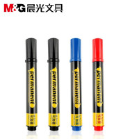 晨光 记号笔 APM26302 可加墨 单头 10支装(组)