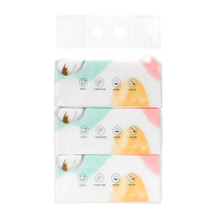 名创优品平纹洗脸巾3包装 SO-SJL1139