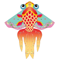 名凌中国风金鱼风筝 高1米 宽1.2米 Z