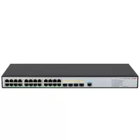 新华三(H3C)S5500V3-28PS-SI 24口千兆交换机+2万兆光纤口+2千兆光 三层网管企业级 网络核心交换