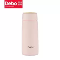 Debo德铂 DEP-770 瑞恩保温杯316不锈钢内胆 学生办公室真空保温杯300ml 粉红色