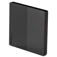 联想(Lenovo)TX801外置光驱超薄外置DVD刻录机高速移动光驱 Type-C+USB双接口