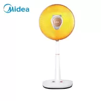 美的(Midea) NPS10-15B 2档 家用取暖器电热风扇取暖气立式节能省电远红外办公室取暖神器