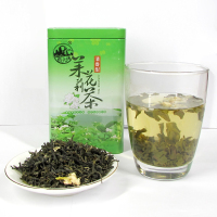 霞光牌 茶叶 100g 特级茉莉花茶(罐)