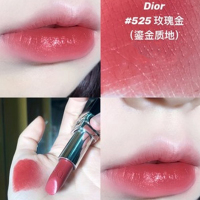 迪奥(Dior) 烈艳蓝金烈焰口红唇膏999 525 100杏仁奶茶口红 100# 杏仁奶茶丝绒哑光
