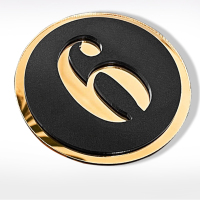 亚克力数字贴 餐厅号码牌编号牌桌号牌网吧储物柜区门牌柜台座位牌提示牌 黑金款 5*5cm(20个起)