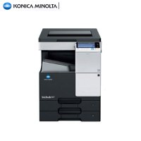 柯尼卡美能达A3黑白多功能复合机一体机 bizhub367 (双面输稿器+双纸盒+工作台)含安装