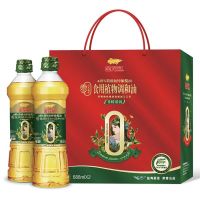 金龙鱼 0反式脂肪添加10%特级初榨橄榄油食用调和油 688ML*2礼盒装