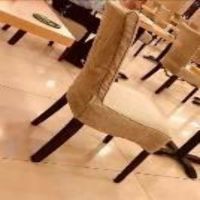 京泰 餐椅(大厅)常规(棕色西皮木靠背 带椅套 )(单位:组)