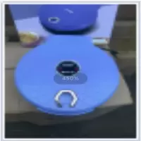 先科电饼铛小型家用多功能电饼档加深烤盘早餐机天蓝色
