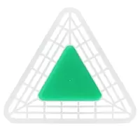 兰诗(LAUTEE)XK-004 尿斗三角块 小便池尿片 卫生间滤洁块 10块/包 一包