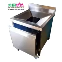 美厨优选 定制剩菜箱不锈钢厨房餐厅食堂残食回收
