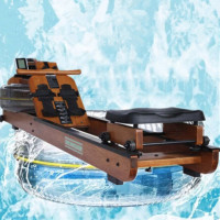 韦步商用LW-9015划船机木质水阻健身家用室内风阻液划船器纸牌屋器材 LW-9015划船机