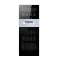 康宝消毒柜家用立式小型厨房大容量双门高温消毒碗柜臭氧XDZ100-N1