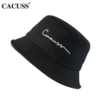CACUSS 渔夫帽 PM078 男女防晒 双面戴 黑色(个)