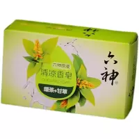 六神清凉香皂(绿茶+甘草)125g 1282