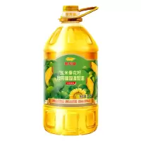 金龙鱼 玉米葵花籽油食用植物调和油 5L(非转基因)