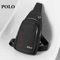POLO 胸包 091326 单肩包 多功能男式背包(个)黑色