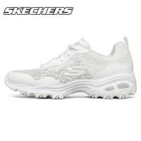 Skechers斯凯奇夏季新款女鞋潮流时尚运动休闲鞋跑步舒适耐磨老爹鞋D 896002-WHT