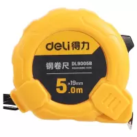 得力(deli)DL9005B 钢卷尺 5mx19mm