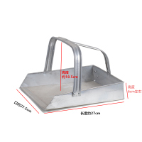 册宣 CX-203 矮簸箕铁皮簸箕短把