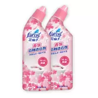 花仙子洁厕剂樱花浴室清洁剂520g*2瓶马桶清洁剂清香型强力除垢