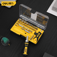 螺丝刀套装 得力/deli DL1129 套筒螺丝刀套装 29件
