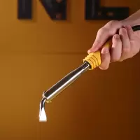 得力(deli) 家用恒温外热式电烙铁工业级大功率电洛铁焊接工具电焊笔 150W 外热式电烙铁DL88150
