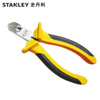 史丹利(STANLEY)重型两用斜嘴钳斜口钳钢丝钳剪钳偏嘴钳子剪线钳 84-481-1-22(6英寸)