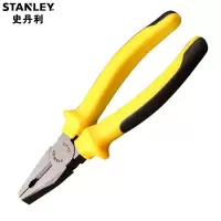 史丹利(STANLEY)双色柄钢丝钳多功能老虎钳子电工钳剪钢丝断线钳 84-414-23(6英寸)