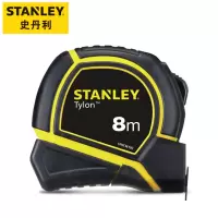 史丹利(Stanley)高精度钢卷尺Tylon系列公制易钩卷尺8m尺子耐磨盒尺木工卷尺8米STHT36192-23