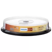 飞利浦(Philips) CD-R光盘 刻录盘 52速700M 10片/桶[信息部]