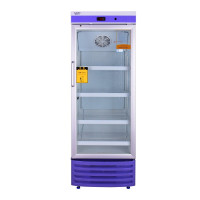 澳柯玛(AUCMA)YC-490 冰箱冷藏箱 490L 2-8℃度升单温带锁展示柜冷藏箱冰柜阴凉柜