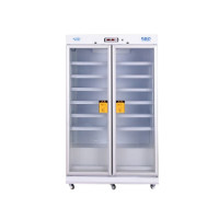 澳柯玛(AUCMA)YC-1006 立式冰柜 医用药品柜无霜风冷冰箱阴凉柜2℃~8℃冷藏箱展示柜