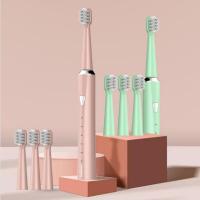 创维Skyworth 电动牙刷清洁牙齿牙刷usb充电便携电动震动牙刷高档抽拉礼盒包装4个刷头 G413/G414