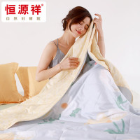 恒源祥恒源祥家纺 HYX188BZ-DZ 花外棉质夏被 160*210cm