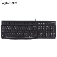 罗技(Logitech)K120有线键盘 USB口电脑笔记本商务办公键盘 全尺寸键盘 [信息部]