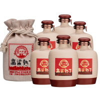 泸州老窖定制酒高粱熟了(米色)52度浓香型高度白酒收藏送礼 500ml*6瓶整箱装