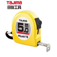 田岛(TaJIma) 钢卷尺盒尺米尺木工尺公制 L19-50 1001-0034 5米 19mm宽 货期5-10天
