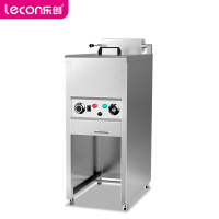 乐创 lecon 立式电炸炉商用 小吃油炸锅油炸机 油条薯条炸串机 全自动炸鸡设备 LC-TB-L15一价全含