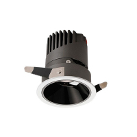 艾克心 射灯嵌入式COB射灯 黑色10w 开孔75mm 3000k暖光(单位:个)