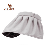 骆驼防晒空顶帽(黑胶)133BAPY015 Z