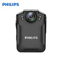 飞利浦(Philips) VTR8101记录仪 1080P高清星光夜视数码摄像机拍照 一体机(128G+三脚架)