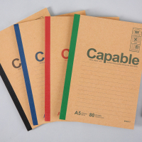 晨光(M&G)APYJU550办公记事本软抄本 A5 80页 5本装